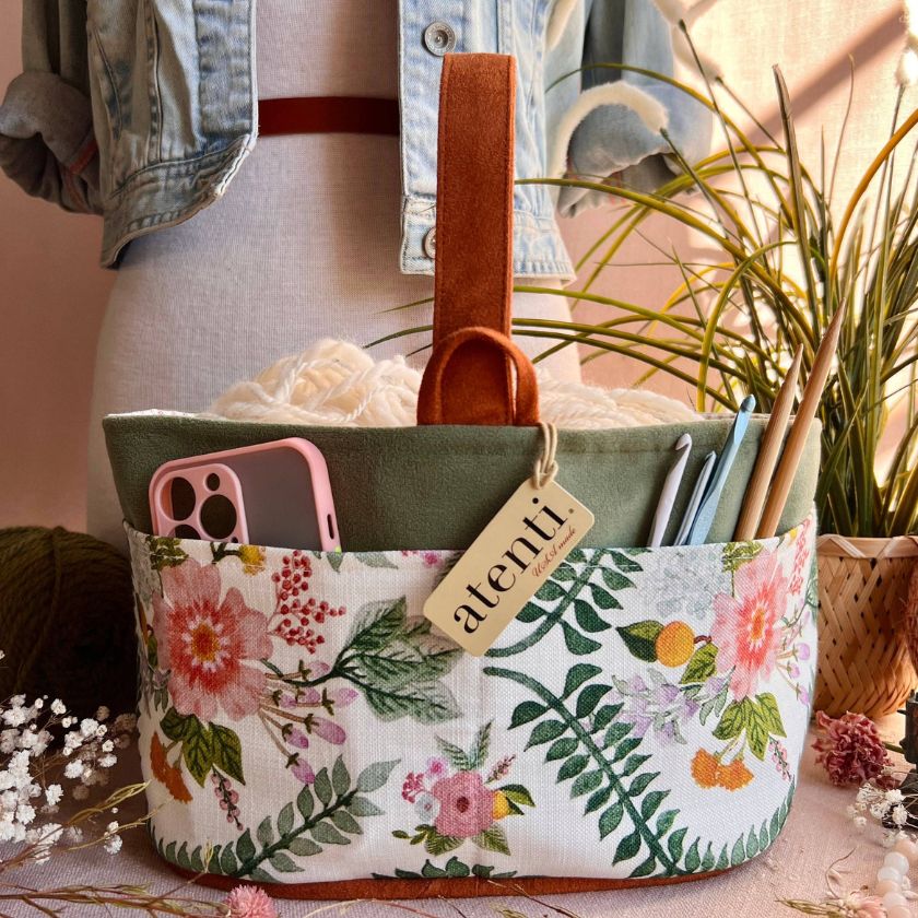 Florence Caddy - Knitting Project Bag