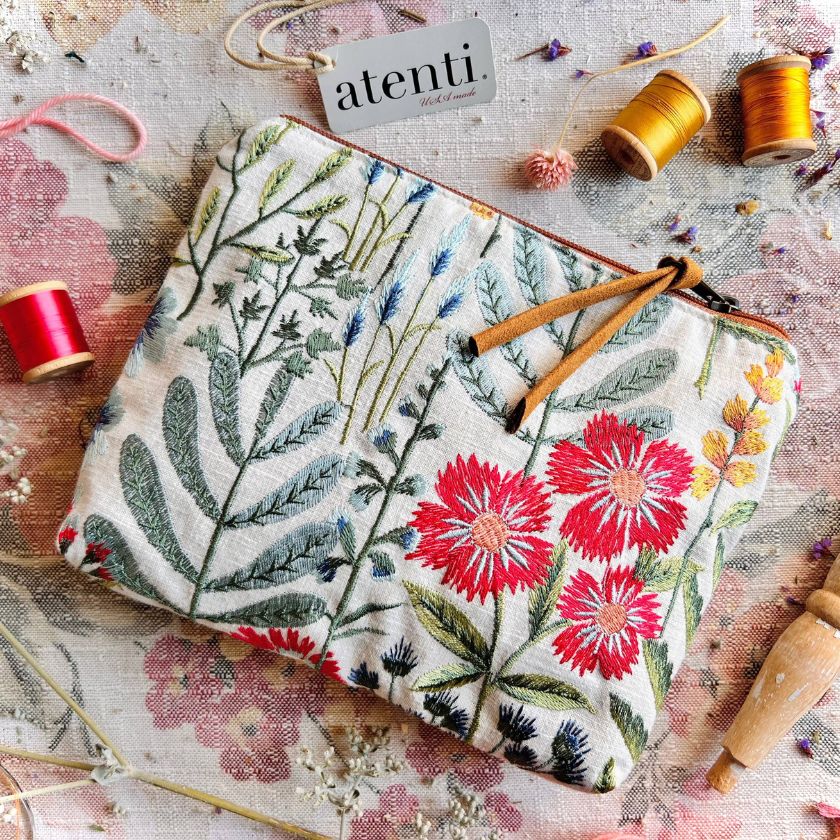 Wildflower Accessories Pouch