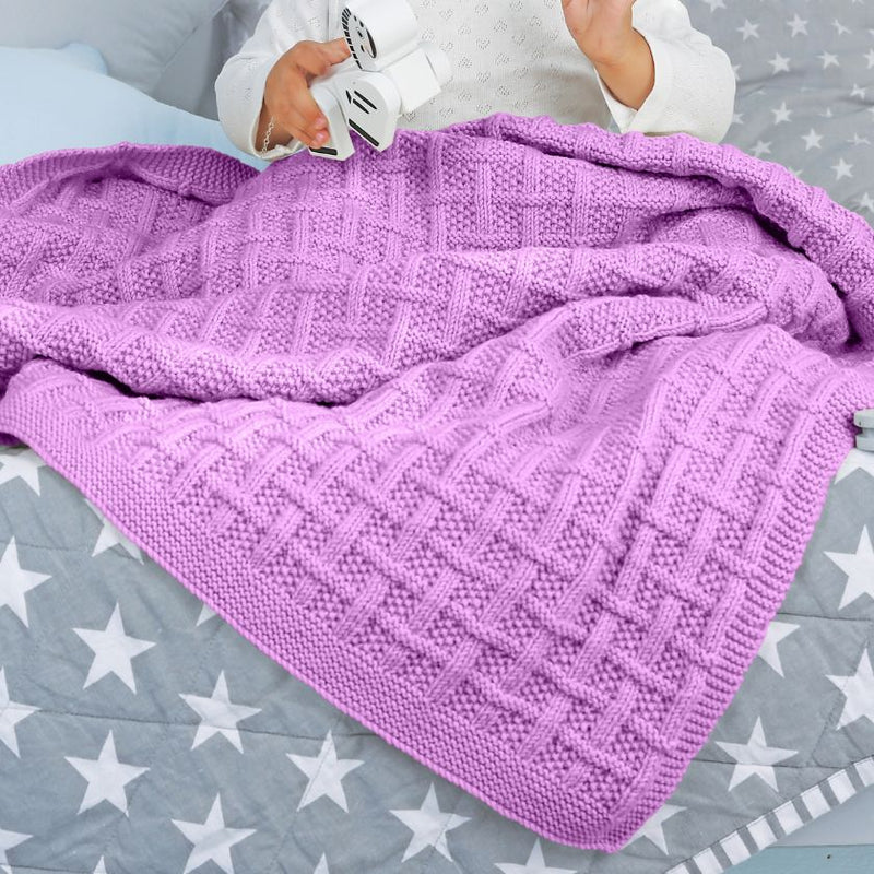 Bella Baby Blanket + FREE BONUS book of baby patterns!* - The Dizzy Knitter