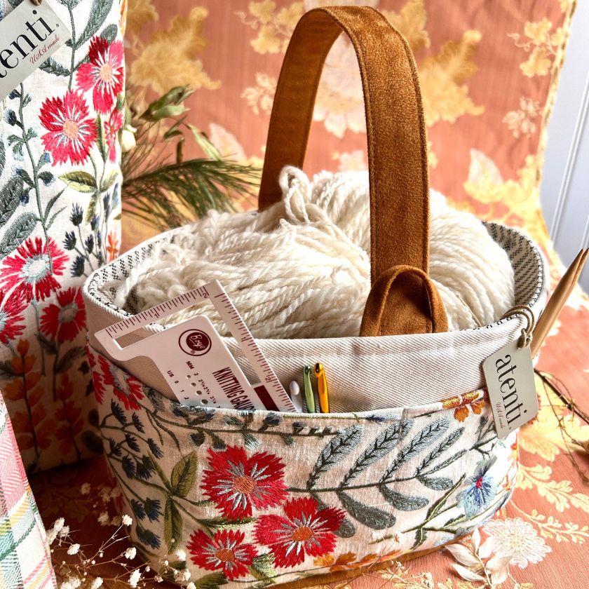 Knitting Project Caddy