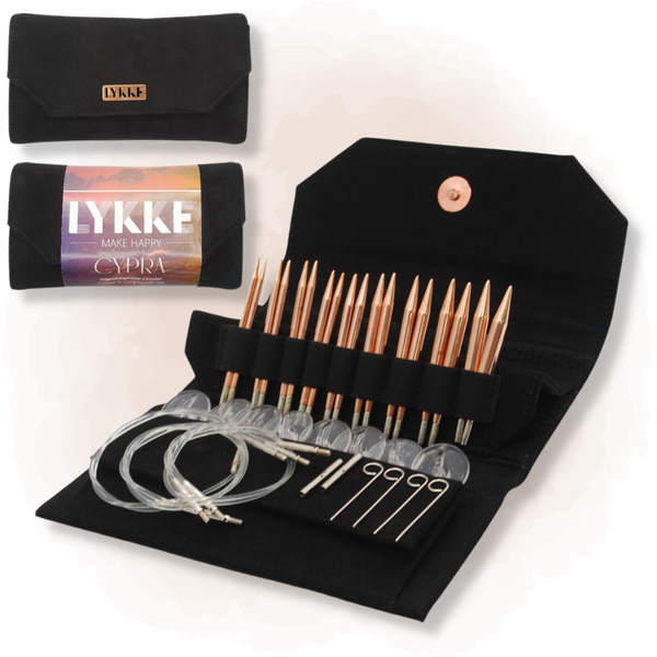 Crochet Kit, 9 Crochet Light Hooks Needles Set Black