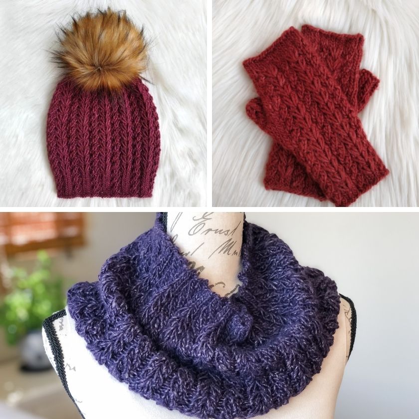 Amortentia Toque, Cowl & Mitts - Kits